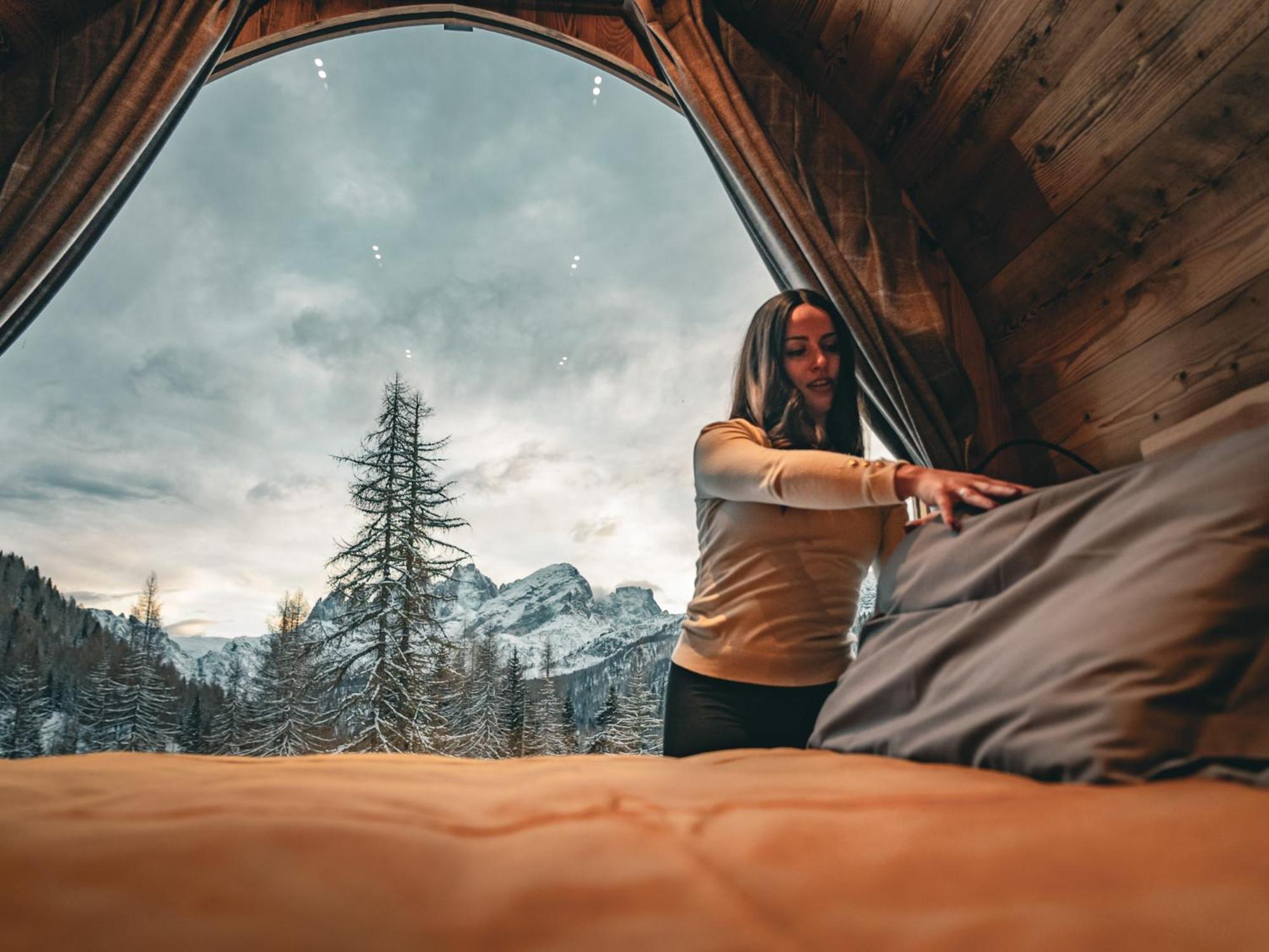 Hotel Rifugio Flora Alpina Passo San Pellegrino Zewnętrze zdjęcie
