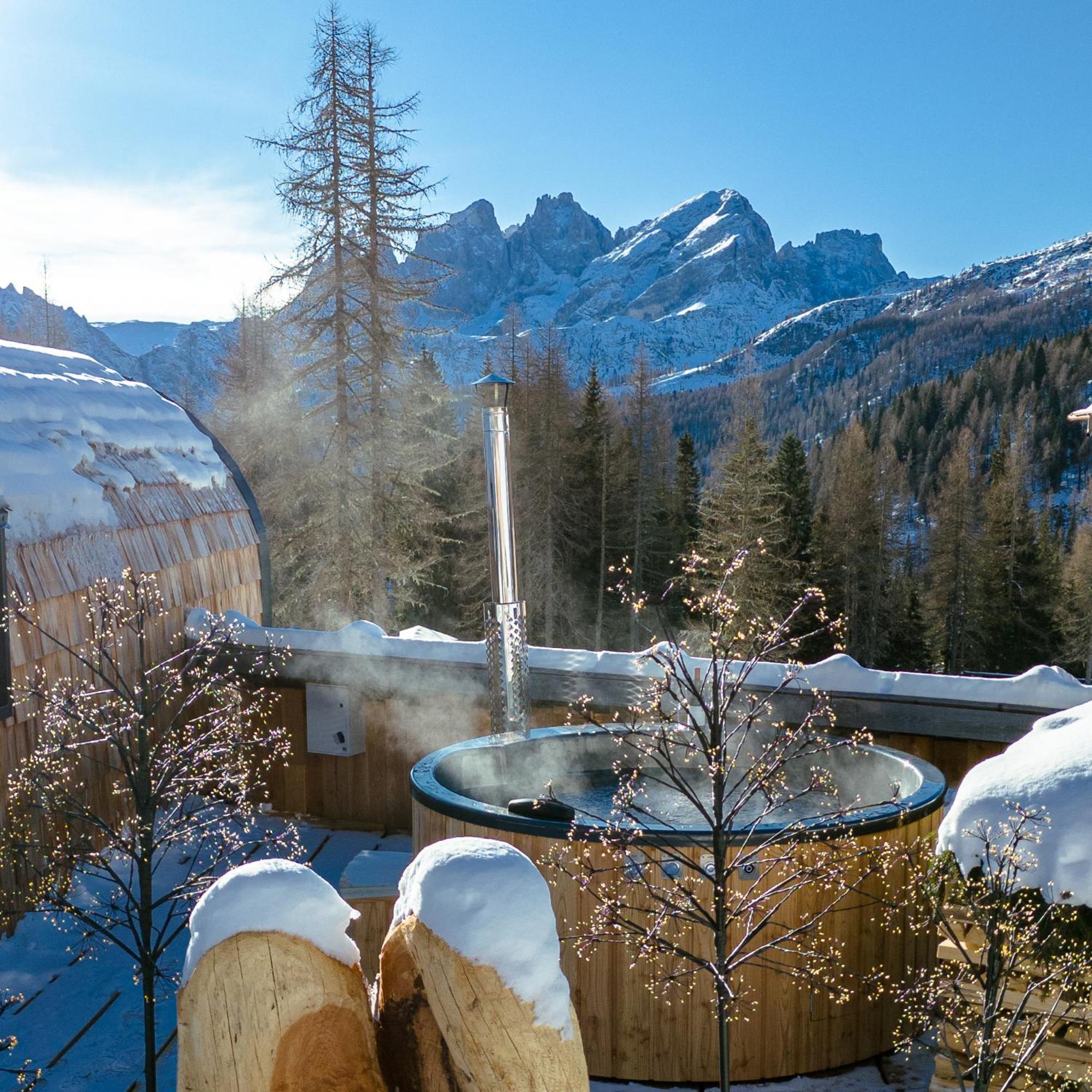 Hotel Rifugio Flora Alpina Passo San Pellegrino Zewnętrze zdjęcie