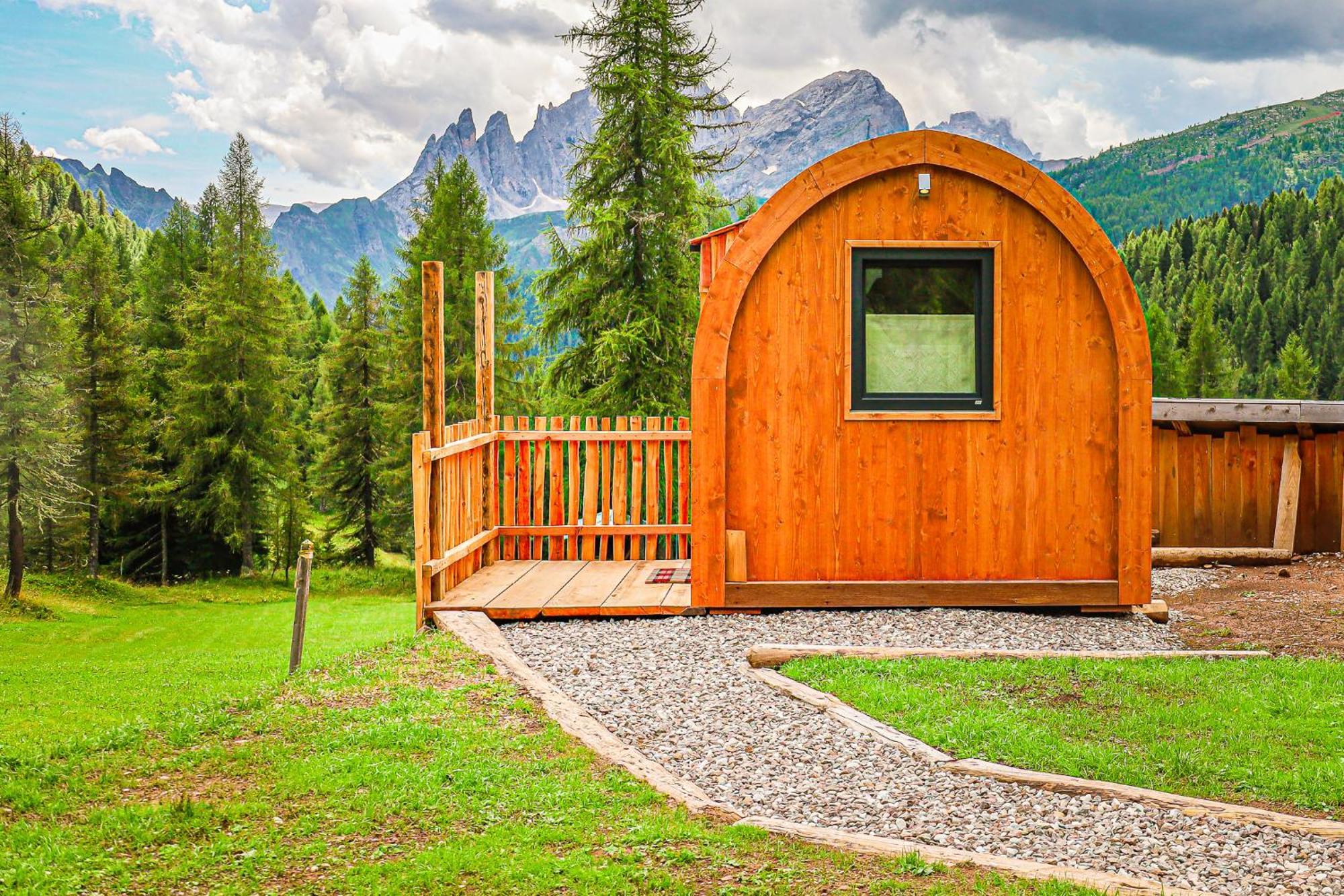Hotel Rifugio Flora Alpina Passo San Pellegrino Zewnętrze zdjęcie