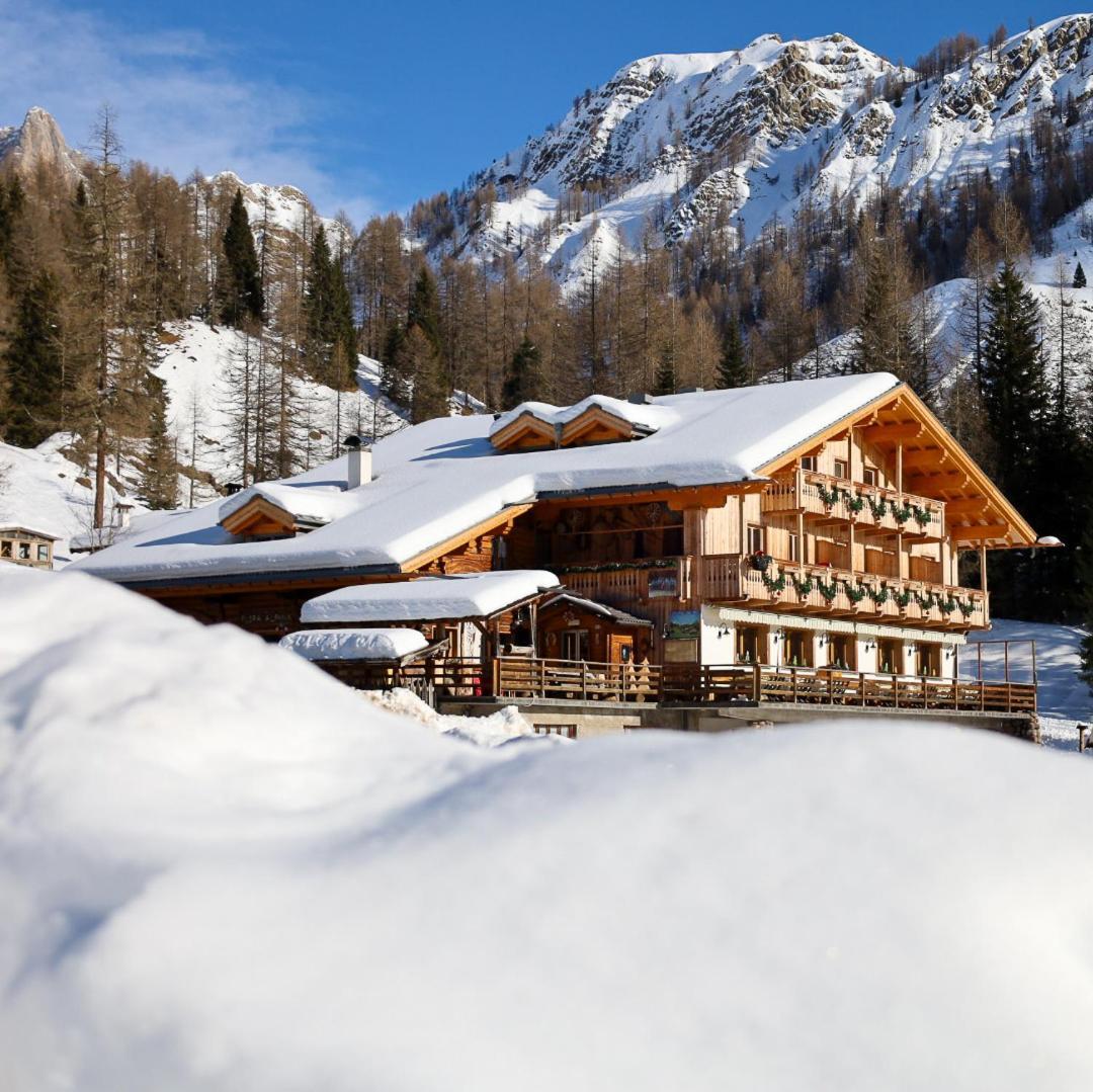 Hotel Rifugio Flora Alpina Passo San Pellegrino Zewnętrze zdjęcie