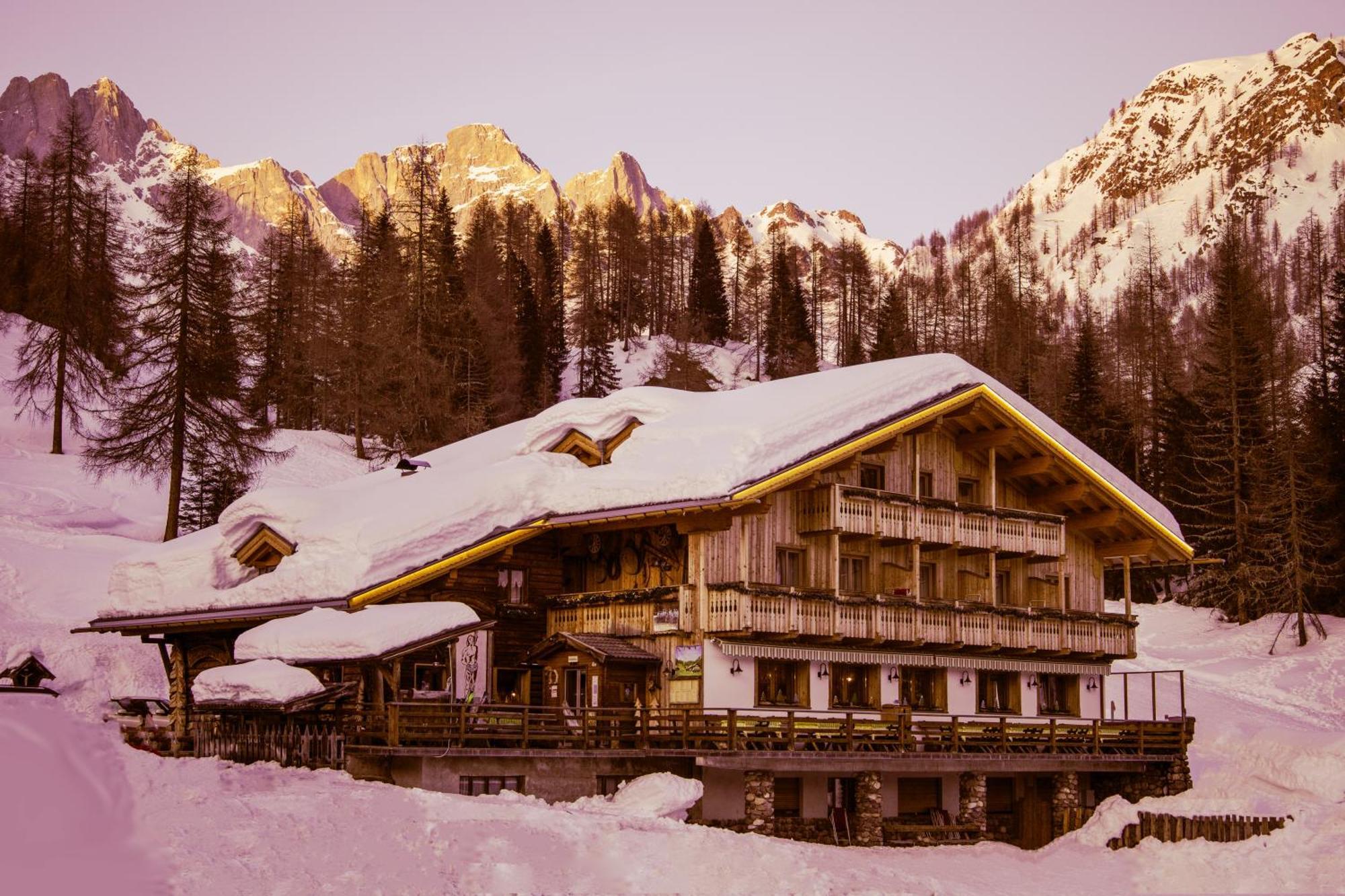 Hotel Rifugio Flora Alpina Passo San Pellegrino Zewnętrze zdjęcie